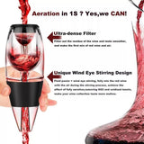 New Magic Decanter Essential Red Wine Aerator Sediment Filter - Extra Image