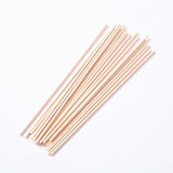 Premium Quality Reed Diffuser Reeds Rattan Stick 3x260mm Wood Colour - 10pcs - Front View
