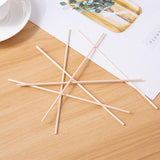 Premium Quality Reed Diffuser Reeds Rattan Stick 3x260mm Wood Colour - 10pcs - Top-Down View