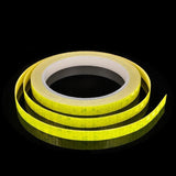 8m Reflective Tape for Bikes Cars Motorcycles Waterproof High Visibility Strip - Colourful