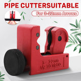 Mini Refrigeration Copper Tube Pipe Cutter 3mm-22mm Fule Line Brake Tubing