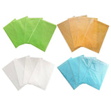 4PCS Cuttable Kitchen Anti-slip Mat Anti-fouling Refrigerator Drawer Liner Mat - Blue - Front View