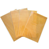 4PCS Cuttable Kitchen Anti-slip Mat Anti-fouling Refrigerator Drawer Liner Mat - White - Rear View