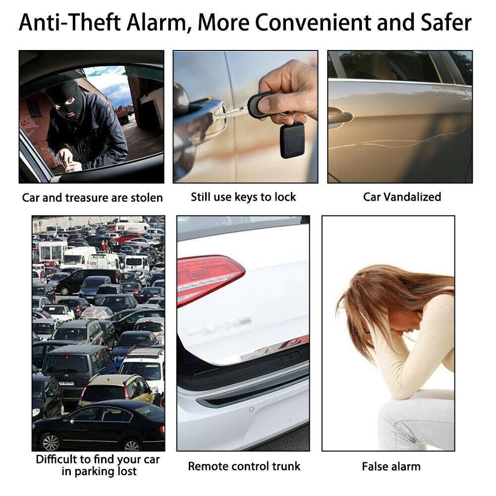 Universal Auto Remote Central Kit Door Lock Locking Vehicle Keyless Entry System