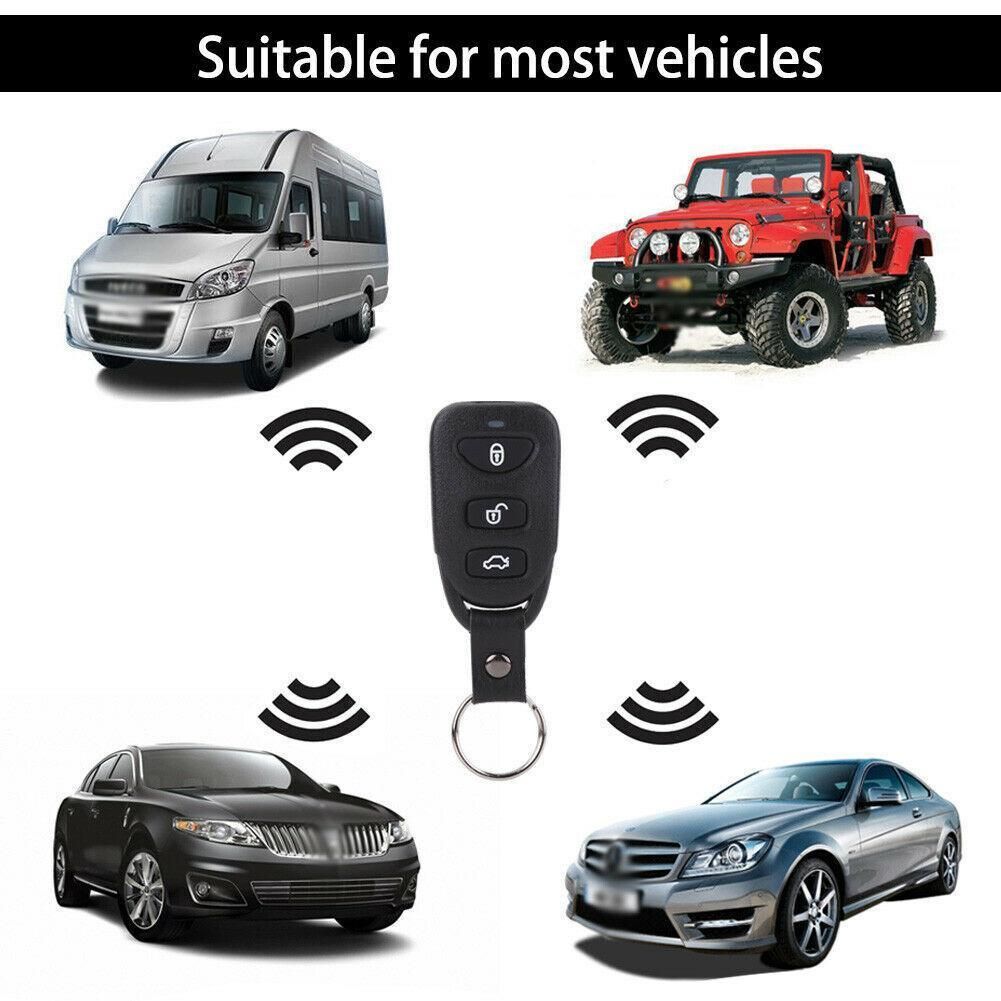 Universal Auto Remote Central Kit Door Lock Locking Vehicle Keyless Entry System