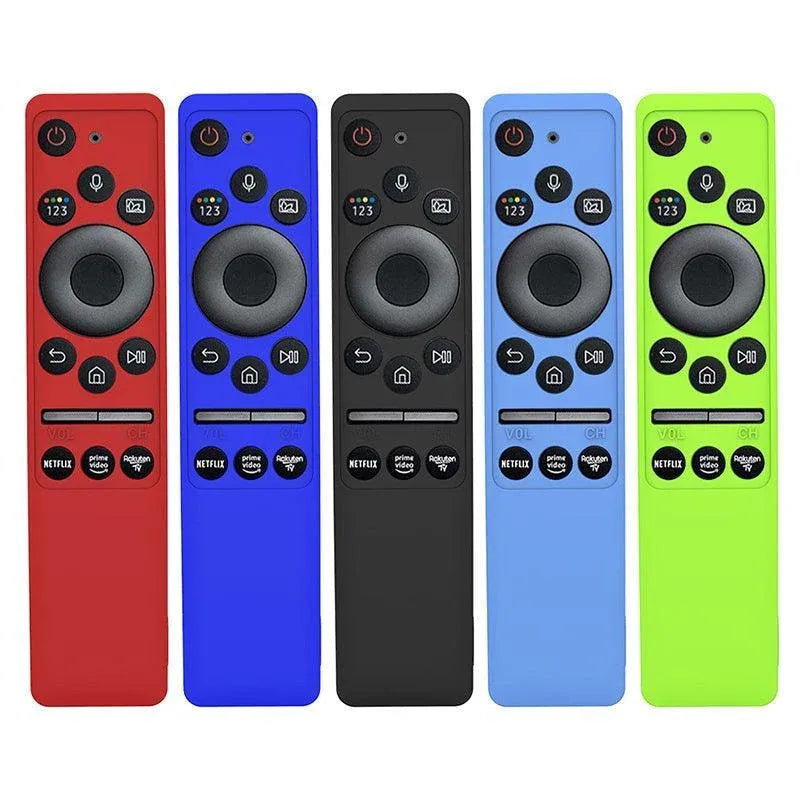 Remote Control Cover Silicone Case For Samsung Smart Tv Bn59-01312A/01312B - Luminous Blue
