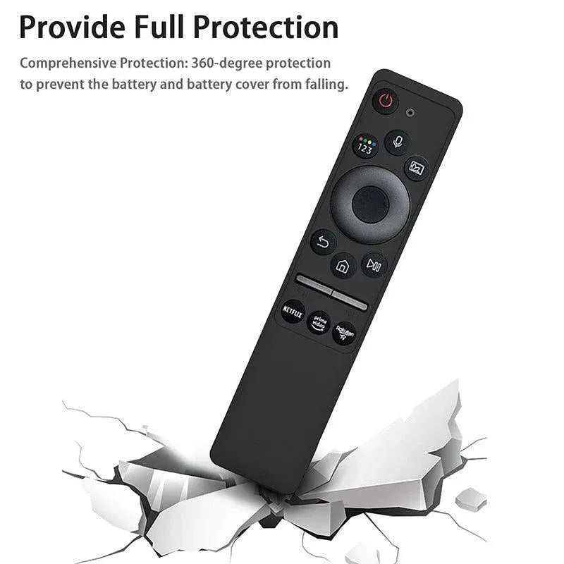 Remote Control Cover Silicone Case For Samsung Smart Tv Bn59-01312A/01312B - Luminous Blue
