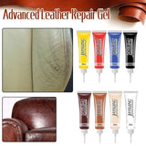 dvanced Leather Repair Gel Kit Filler for Sofa Auto Interior and Scratch Restoration - Yellow - Front View
