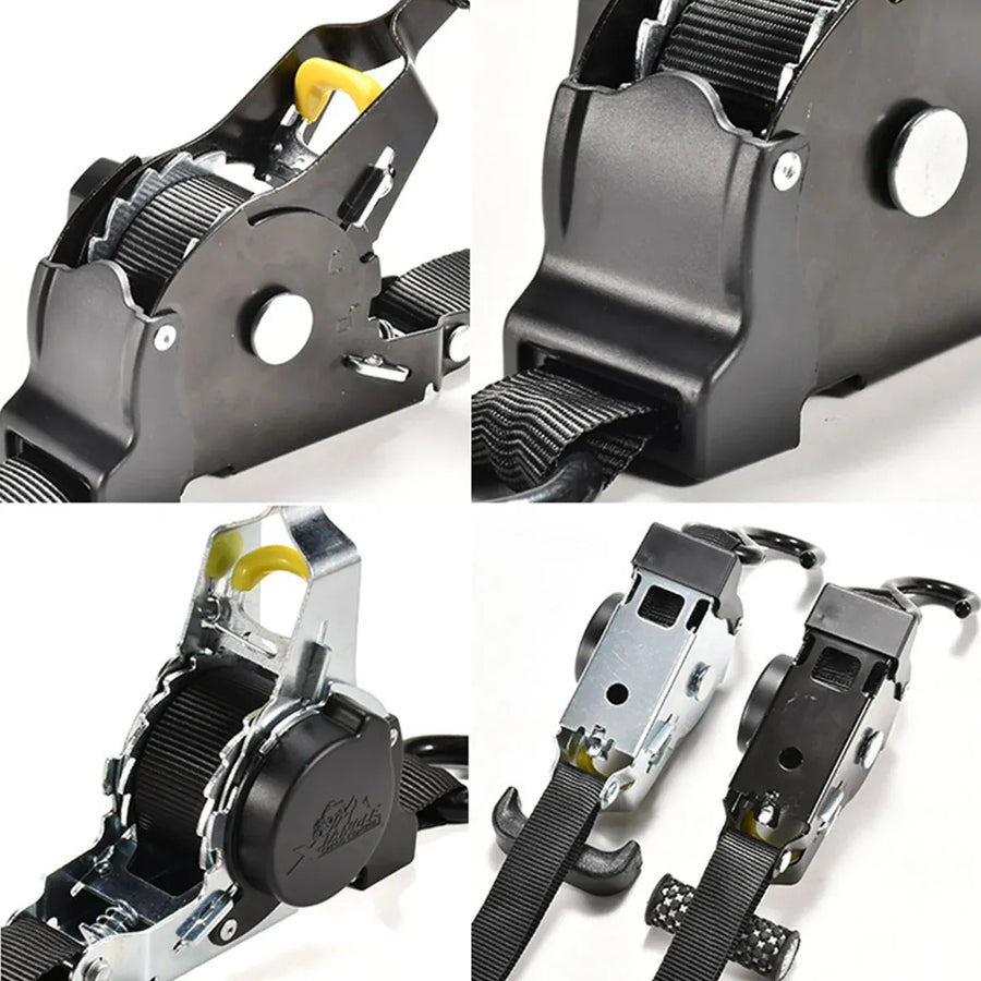 Luggage Fixing Strap Automatic Tensioner Retractable Tie Down Strap Travel Belt