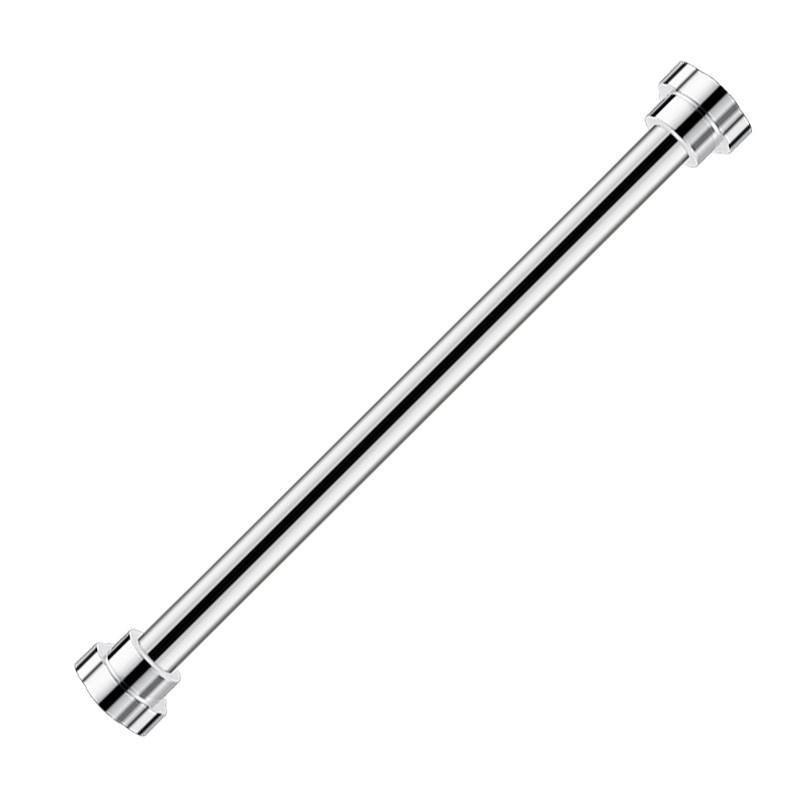 Adjustable Tension Rod Extendable Rack Shower Wind Curtain Closet Pole 50-160cm - 105-160cm