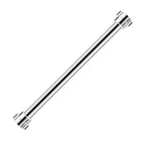 Adjustable Tension Rod Extendable Rack Shower Wind Curtain Closet Pole 50-160cm - 50-85cm - Side View