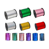 5mm Balloon Ribbon Curling Party String Gift Wrap Decoration Birthday Wedding - Laser-Gold - Side View