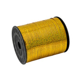 5mm Balloon Ribbon Curling Party String Gift Wrap Decoration Birthday Wedding - Laser-Gold - Rear View