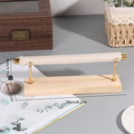 Simple Wooden Jewellery Organizer Rack Ring Display Stand for Rings Earrings - Single