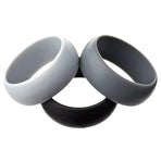 Silicone Rubber Ring Bands 3Pcs - 11
