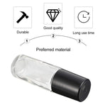 16X Clear Glass Roll On Bottle 30ml Extra Large Roller Ball Perfume Oil Underarm