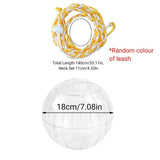 Hamster Running Ball Wheel Exercise Roller Toy Supplies Outside Cage Activity - Side View