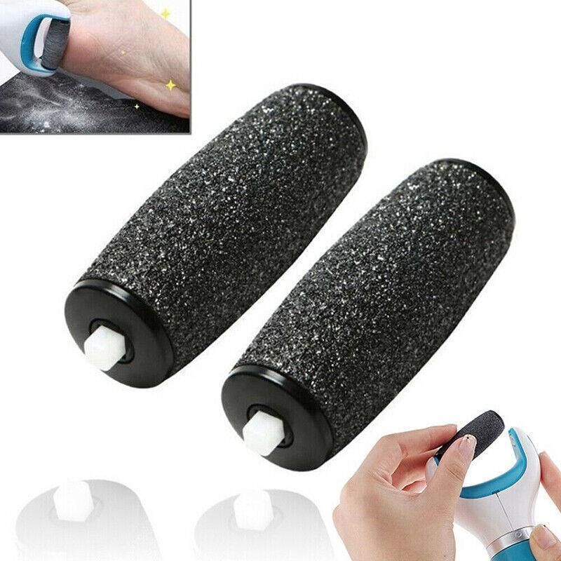 4PCS Extra Coarse Roller Heads for Electric Foot File Callus Remover Refill