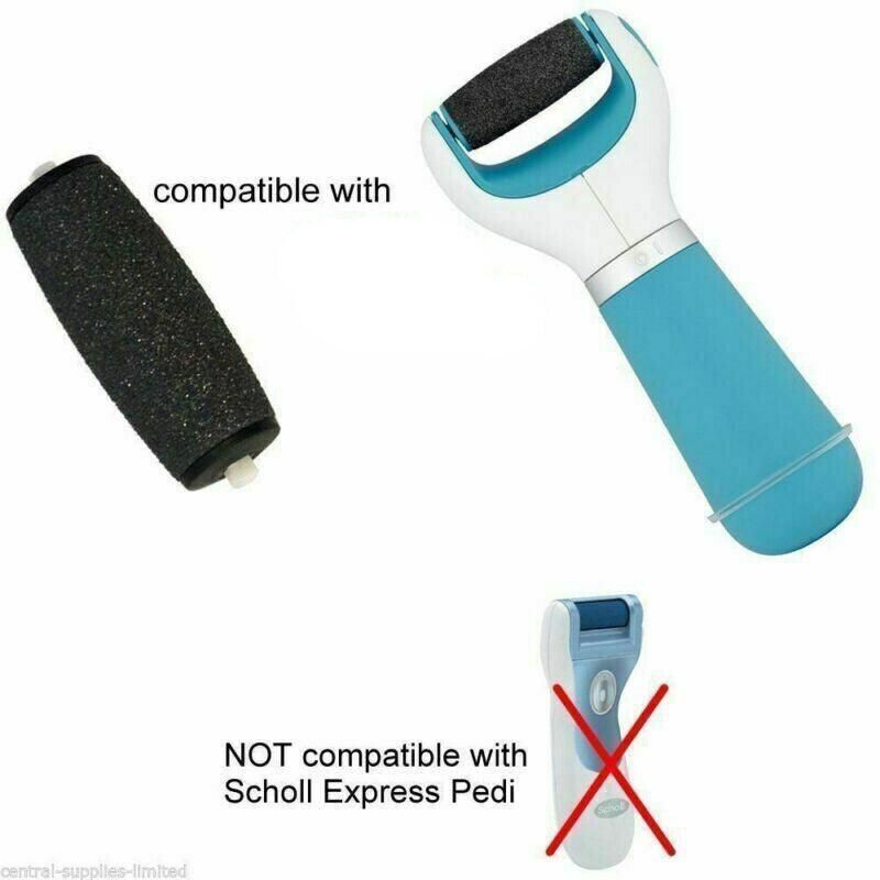 4PCS Extra Coarse Roller Heads for Electric Foot File Callus Remover Refill