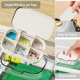 Household Transparent First Aid Kit Multi Layer Medical Storage Box Organizer - 45-Degree Angle