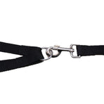 2 Way Double Dual Dog Leash Walk 2 Dogs With One Lead Coupler Nylon Harness - Blue
