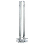 40 Capsules Rotating Coffee Pod Holder Rack for Nespresso Chrome Countertop Stand