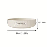 Kitchen Rotating Spice Rack Storage Organizer Multifunctional Round Tray Holder - Side View