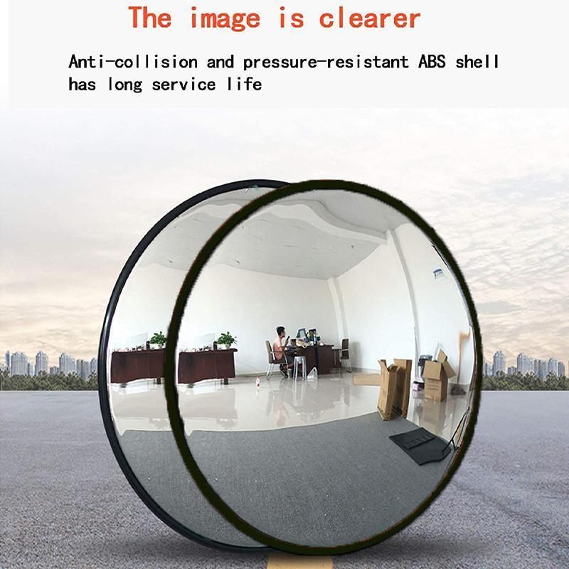 30cm Round Convex Mirror Blind Spot Traffic Driveway Shop Junction Use, image 5