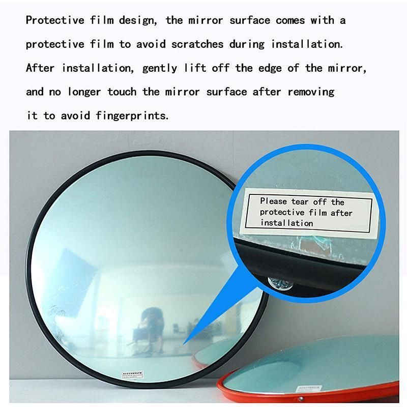 30cm Round Convex Mirror Blind Spot Traffic Driveway Shop Junction Use, image 11