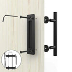 12inch Barn Door Handle Sliding Flush Pull Wood Door Gate Hardware Stainless Steel