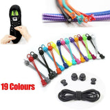No Tie Elastic Shoelaces with Toggle Locks for Sneakers Running Walking Shoes - Yellow