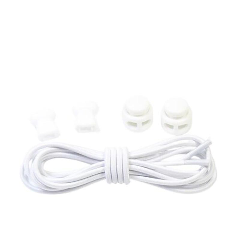 No Tie Elastic Shoelaces with Toggle Locks for Sneakers Running Walking Shoes - Yellow