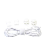 No Tie Elastic Shoelaces with Toggle Locks for Sneakers Running Walking Shoes - Yellow