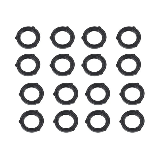 100pcs Silicone Rubber Seal Gasket Ring for Pipe Fitting Water Leak Proof - 1/2 inch Gasket