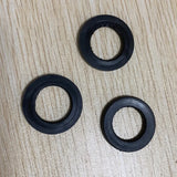 100pcs Silicone Rubber Seal Gasket Ring for Pipe Fitting Water Leak Proof - 1/2 inch Gasket - Rear View