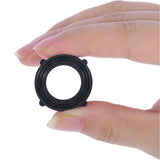 100pcs Silicone Rubber Seal Gasket Ring for Pipe Fitting Water Leak Proof - 1/2 inch Gasket - Close-Up Angle