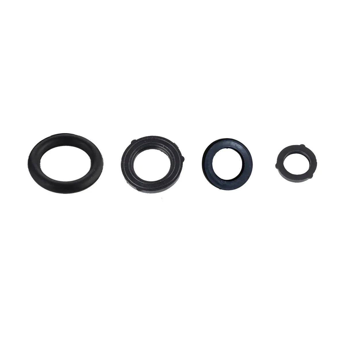 100pcs Silicone Rubber Seal Gasket Ring for Pipe Fitting Water Leak Proof - 1/2 inch Gasket