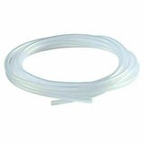 Transparent Silicone Rubber Tube Food Grade Hose Clear Soft for Beer Milk 5M - 3x5mm - Front View