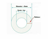 Transparent Silicone Rubber Tube Food Grade Hose Clear Soft for Beer Milk 5M - 3x5mm - Side View
