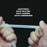 Transparent Silicone Rubber Tube Food Grade Hose Clear Soft for Beer Milk 5M - 3x5mm - 45-Degree Angle