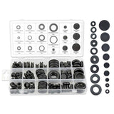 125Pcs Rubber Grommet Set-Assorted Fastener Kit 18 Popular Sizes - 45-Degree Angle