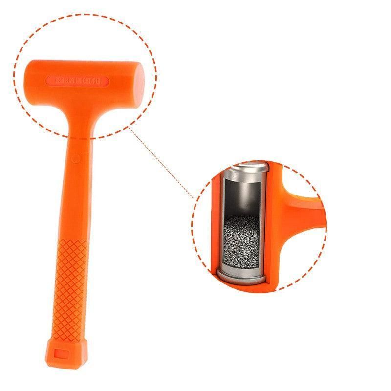 Dead Blow Rubber Hammer Mallet 2/3/4Lbs Non Slip 64Oz / 1800G Mechanic Builder - 2LBS