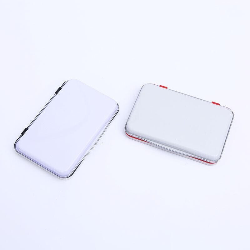 Ink Pad for Rubber Stamps and Fingerprint Crafts Non Toxic Ink for Office and DIY Use - Red