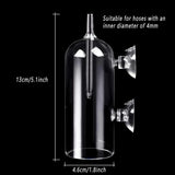 Aquarium Oxygen Diffuser Glass Bubble Stone CO2 Aquatic Plant Tank Oxygenator - Side View