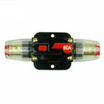 20-150Amp Circuit Breaker Dual Battery Ip67 Waterproof Fuse Manual Reset 12V 24V - 60AMP