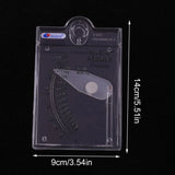 Seafood Fish Tank Seawater Hydrometer Salinometer Salinity Tester for Aquarium - Side View