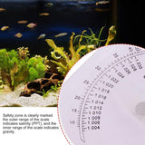 Seafood Fish Tank Seawater Hydrometer Salinometer Salinity Tester for Aquarium - Low Angle