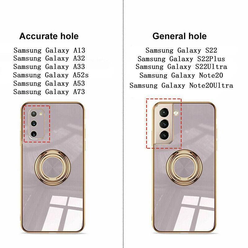 Magnetic Shockproof Ring Holder Case Cover For Samsung S22 Ultra S22Plus Note 20