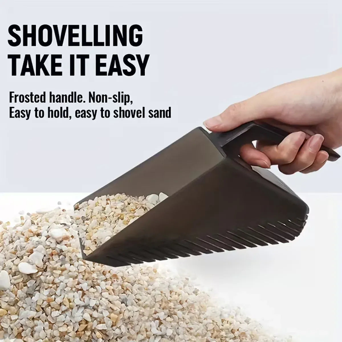 Aquarium Sand Cleaning Scoop Water Permeable for Fish Tank Gravel