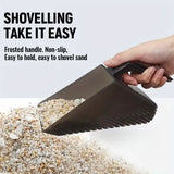 Aquarium Sand Cleaning Scoop Water Permeable for Fish Tank Gravel - Top-Down View
